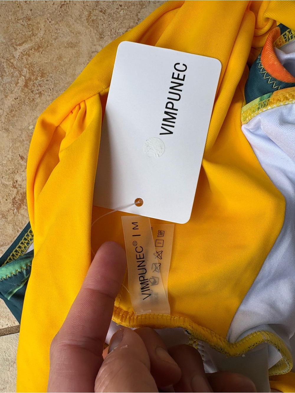 Size Medium One Piece Swimsuit - Picture 3 of 3